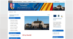 Desktop Screenshot of cjhunedoara.ro